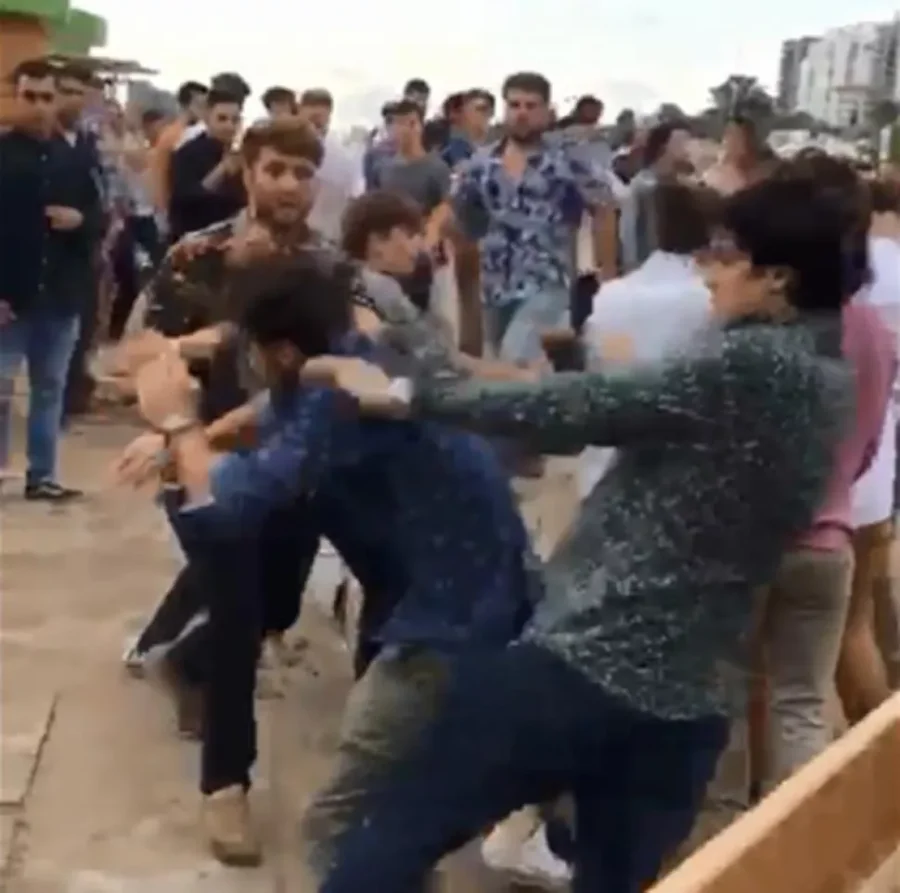 IMAGEN ARCHIVO. PELEA CALLEJERA. Algo parecido se observ&oacute; en Mar&iacute;a Juana, a la madrugada.