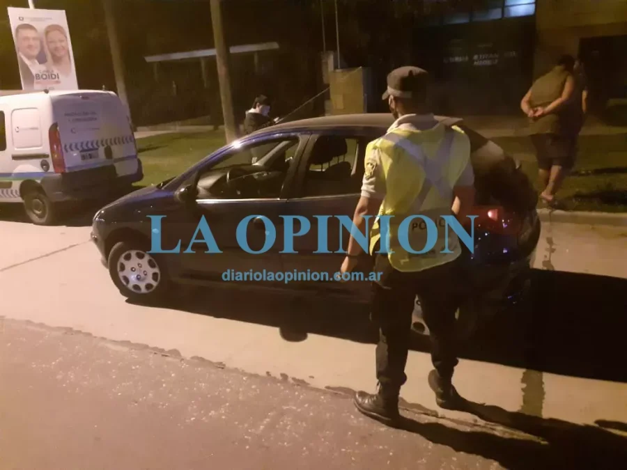 PROCEDIMIENTO. Esta madrugada, en inmediaciones del Parque Balneario.