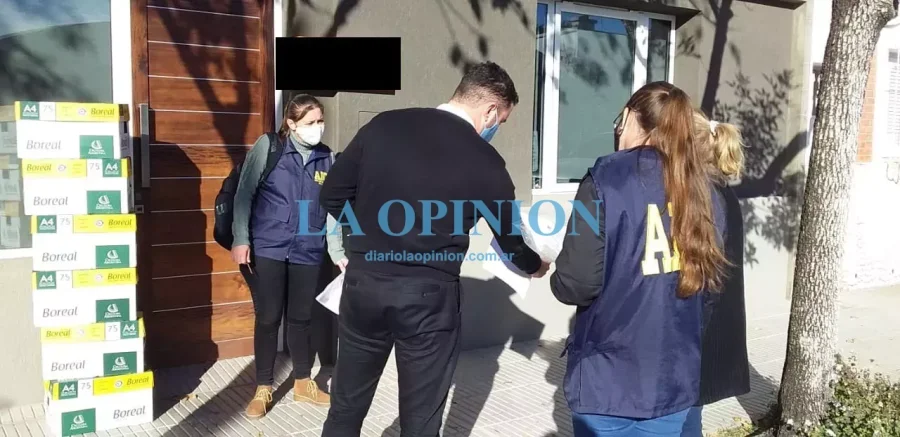 IMAGEN ARCHIVO. ALLANAMIENTO.  Una de las actuaciones polic&iacute;aco/judicial, por el caso que nos ocupa.