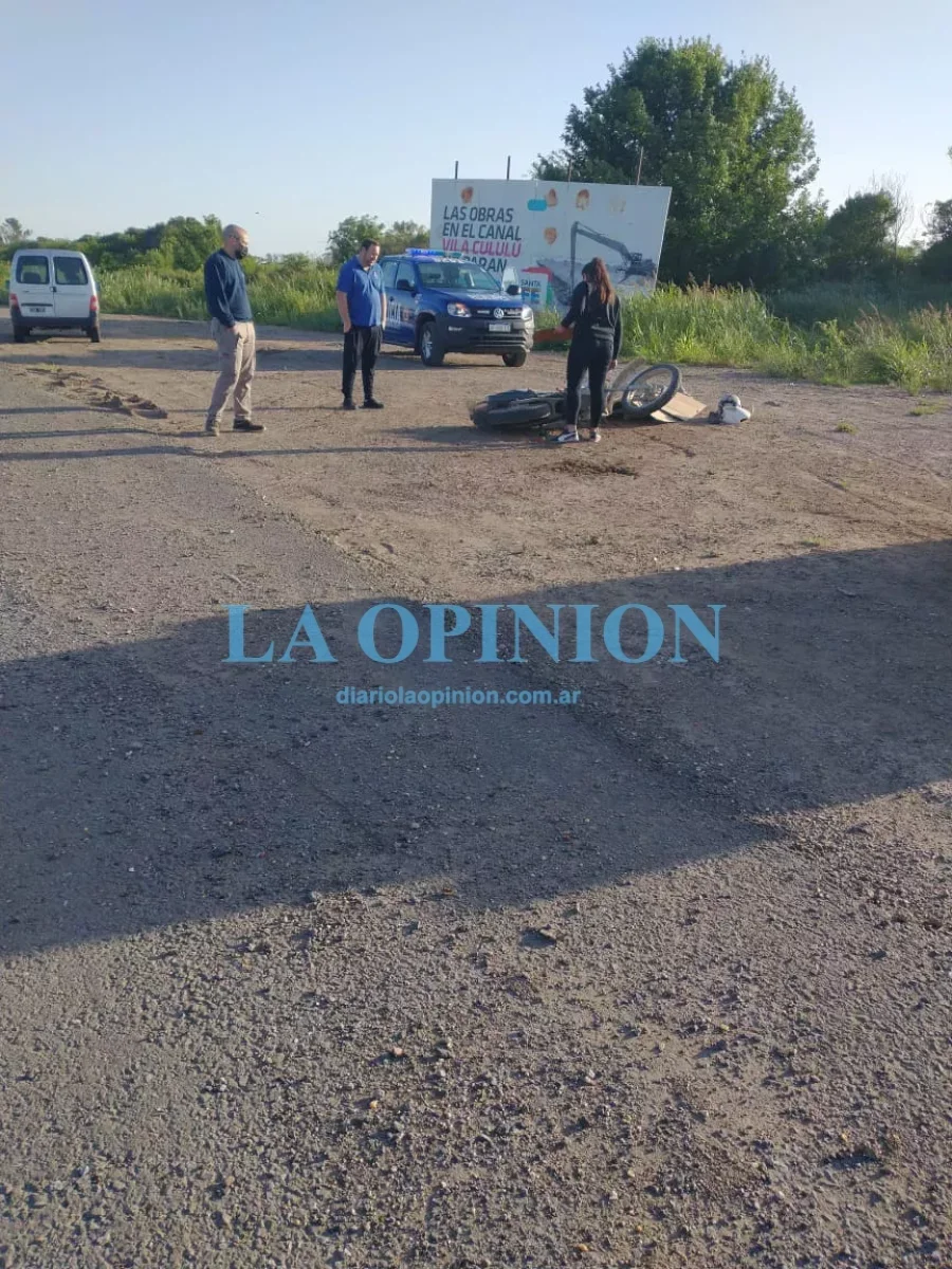 ESCENARIO.  Sobre la ruta provincial 13, en nuestro Departamento.