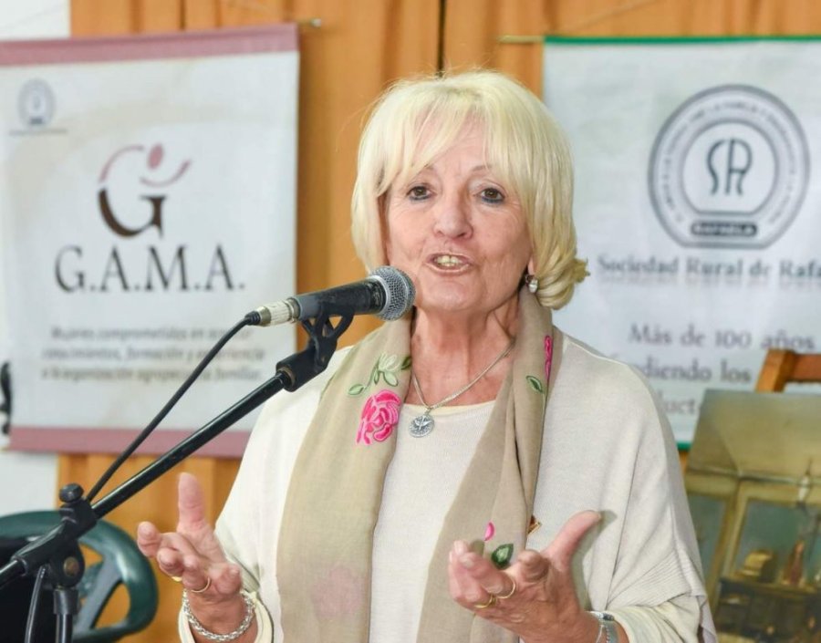CR&Iacute;TICA. Con un duro mensaje hacia la dirigencia pol&iacute;tica, la presidente de la Rural pidi&oacute; "tomar conciencia".