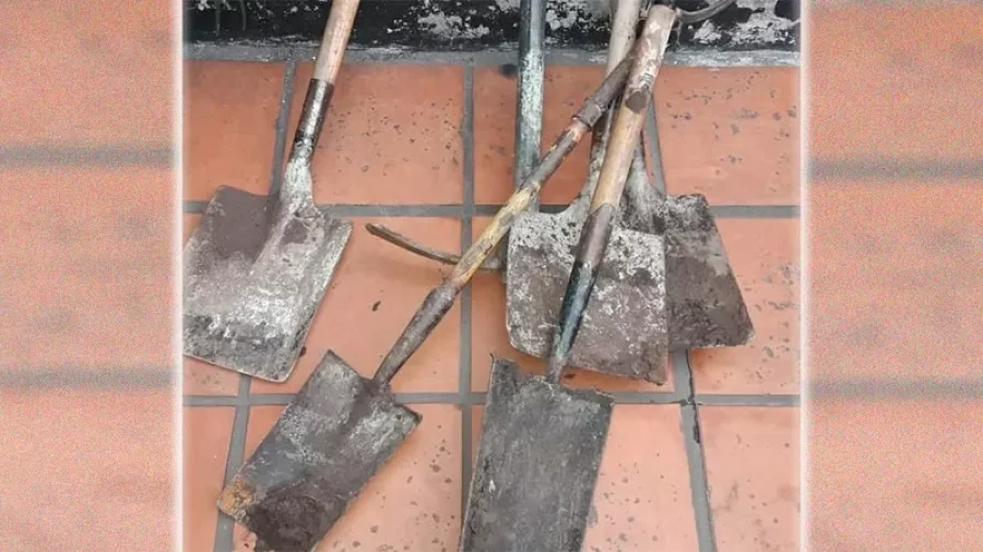 IMAGEN ARCHIVO. PALAS. Elementos de este tipo fueron parte de lo robado.