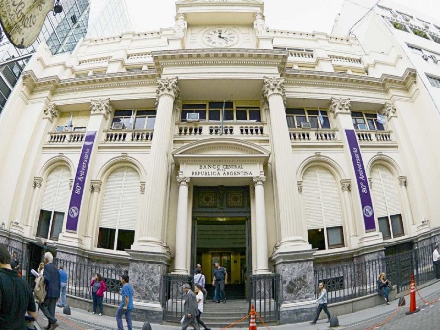 FOTO ARCHIVO BCRA. Sede de la entidad en Buenos Aires.