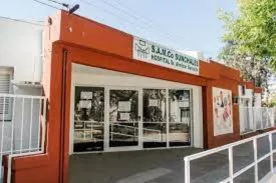 IMAGEN ARCHIVO. HOSPITAL ALMICAR GOROSITO.  Aqu&iacute; se produjo un robo a una m&eacute;dica rafaelina.