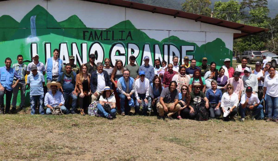 FOTO NACIONES UNIDAS CAMBIO POSITIVO. El poblado de Llano Grande es un ejemplo de c&oacute;mo la paz y la reconciliaci&oacute;n son posibles en Colombia.