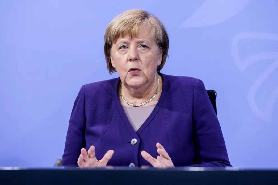 FOTO EFE ANGELA MERKEL. Reconoci&oacute; que la situaci&oacute;n es dram&aacute;tica en Alemania.
