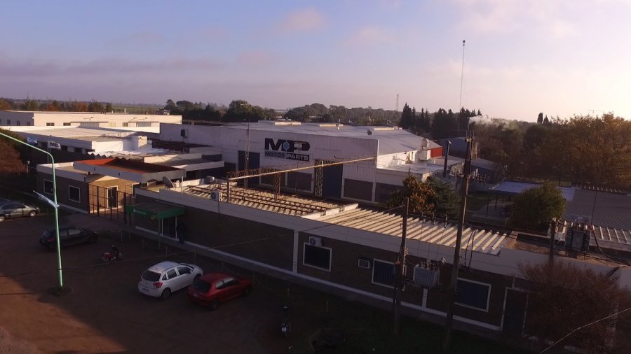 FOTO PRENSA COMUNA// PLANTA. La empresa ubicada en nuestra localidad.