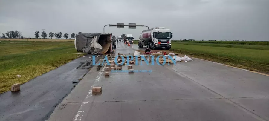LUGAR DEL ACCIDENTE. Ruta nacional 19, jurisdicci&oacute;n de Josefina.
