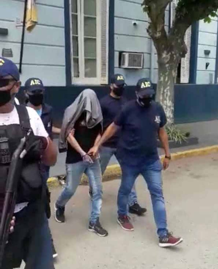 FOTO LA OPINION DETENIDO. Miqueas Julio C. ser&aacute; trasladado en las pr&oacute;ximas horas a disposici&oacute;n del fiscal Carlos Zoppegni, de la Unidad Fiscal San Jorge.