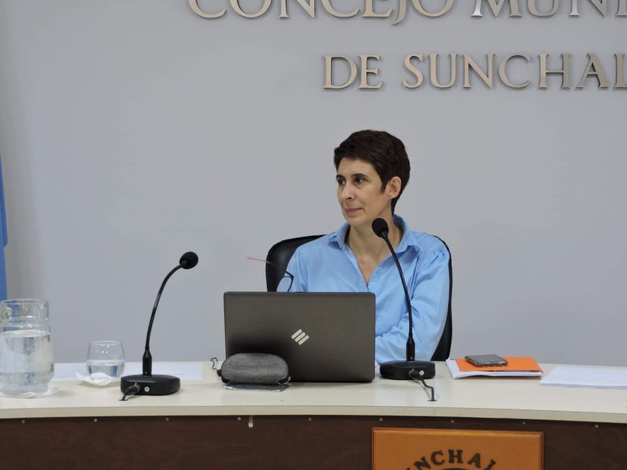 FOTO PRENSA CONCEJO// ANDREA OCHAT// La presidente del Cuerpo es la autora del proyecto aprobado.