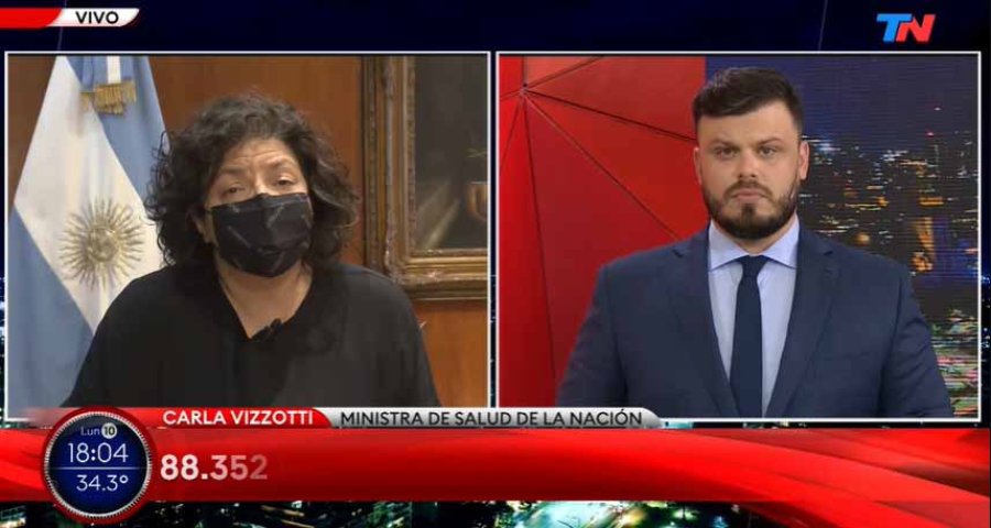FOTO NA MINISTRA. Carla Vizzotti se reuni&oacute; anoche con infect&oacute;logos que asesoran al Gobierno y hoy se encuentra con los ministros de Salud de las provincias.
