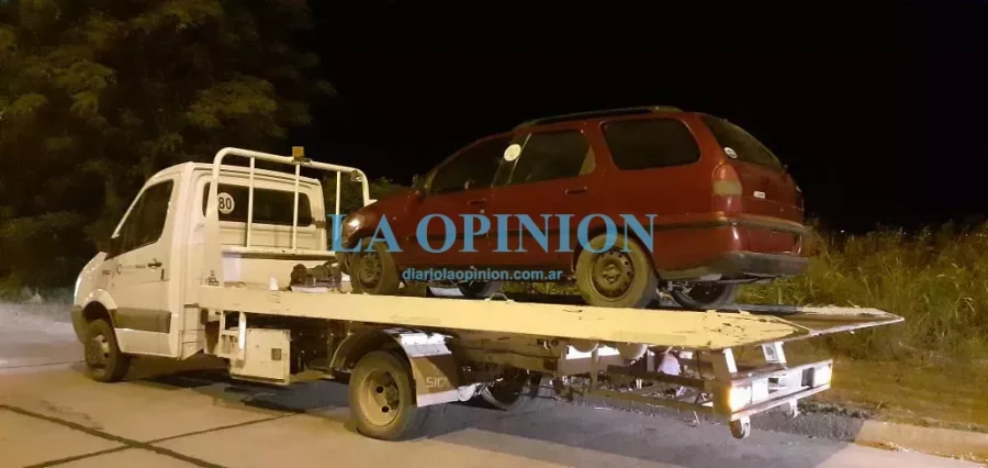 RETENIDO. Era conducido por un sujeto alcoholizado.