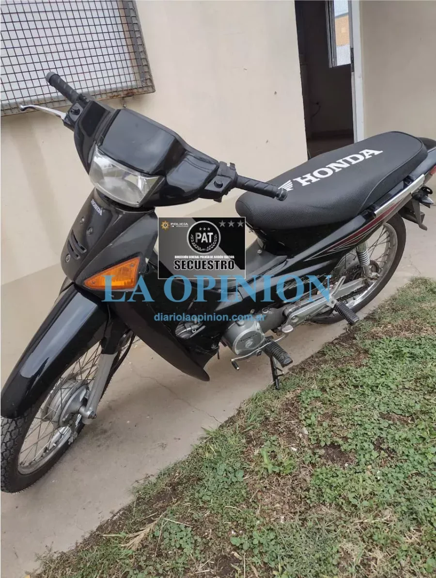 SITUACION ACLARADA.  Tuvo que ver con esta motocicleta.