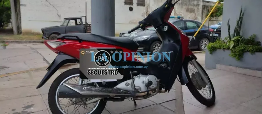 SECUESTRADA. En tanto se investiga un hecho delictivo.