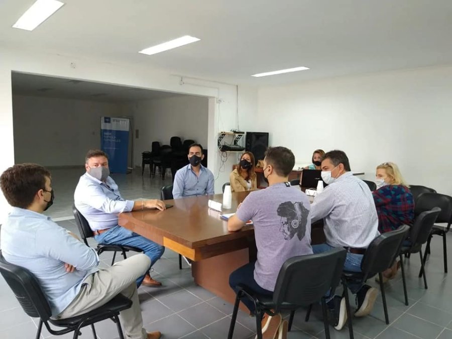 FOTO COMUNICACI&Oacute;N// CASA DEL EMPRENDEDOR. El encuentro entre ambos Municipios se llev&oacute; a cabo en Sunchales.