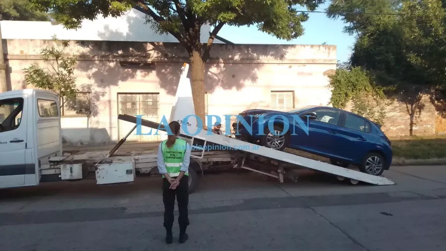 RETENIDO.  Su conductor estaba alcoholizado.