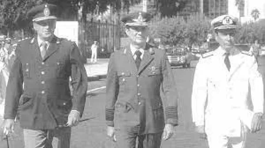 IMAGEN INTERNET. JUNTA MILITAR. Sus integrantes llevaron a cabo una imperdonable decisi&oacute;n.