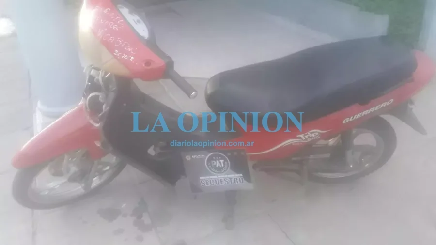SECUESTRADA.  Poco despu&eacute;s fue devuelta a quien la conduc&iacute;a.