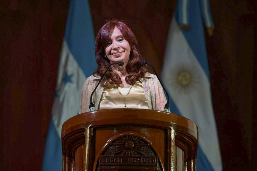 FOTO NA CRISTINA KIRCHNER. Disert&oacute; ayer en Tegucigalpa.