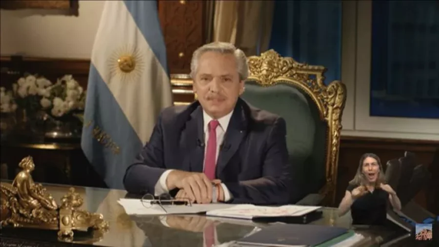 IMAGEN INTERNET. ALBERTO FERNANDEZ,. Dijo que el acuerdo "no contempla restricciones que posterguen el desarrollo".