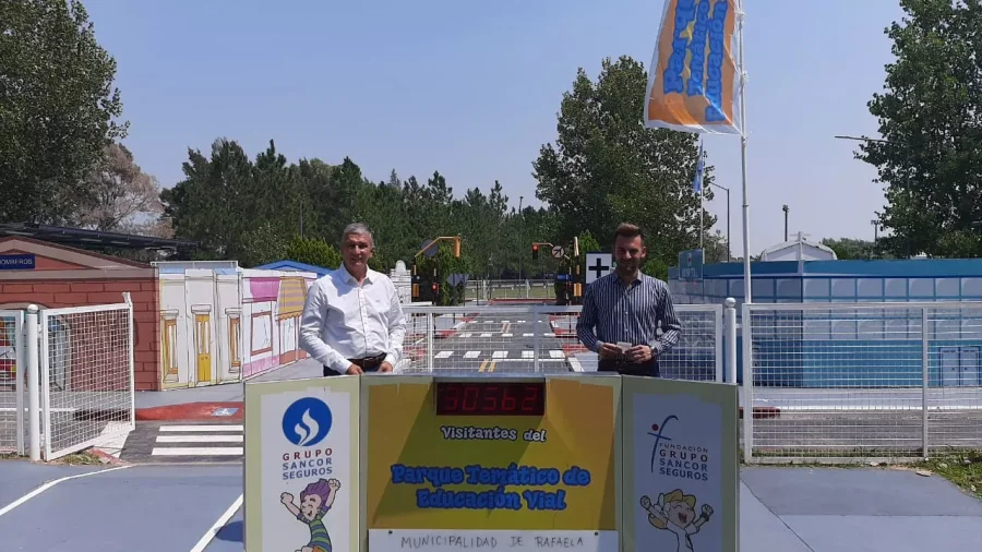 FOTO PRENSA FGSS//
PARQUE TEM&Aacute;TICO DE SEGURIDAD VIAL. La recorrida por las instalaciones.