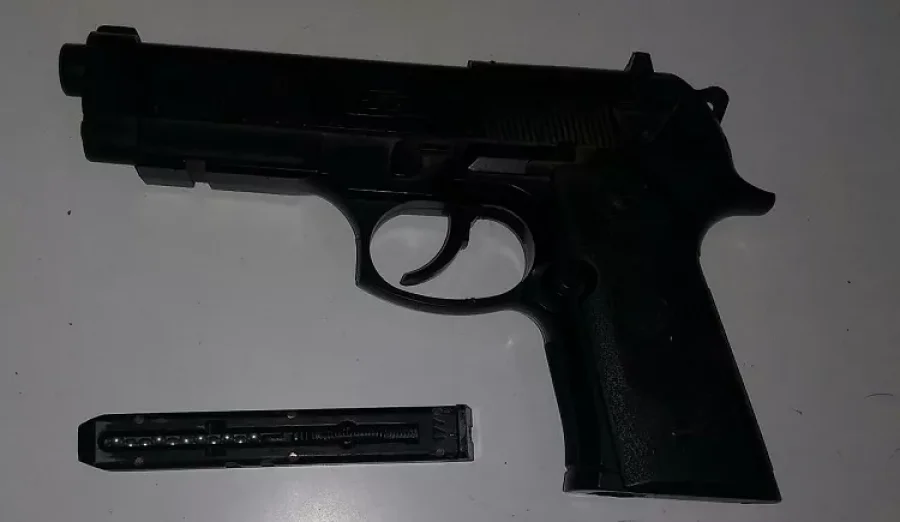 IMAGEN ARCHIVO. PISTOLA.  Un arma similar fue secuestrada por la Polic&iacute;a rafaelina.