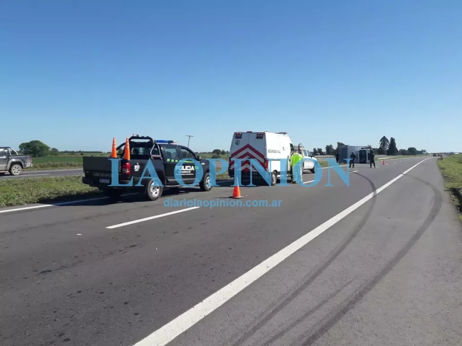 ESCENARIO.  Esta ma&ntilde;ana, en la ruta nacional 34.