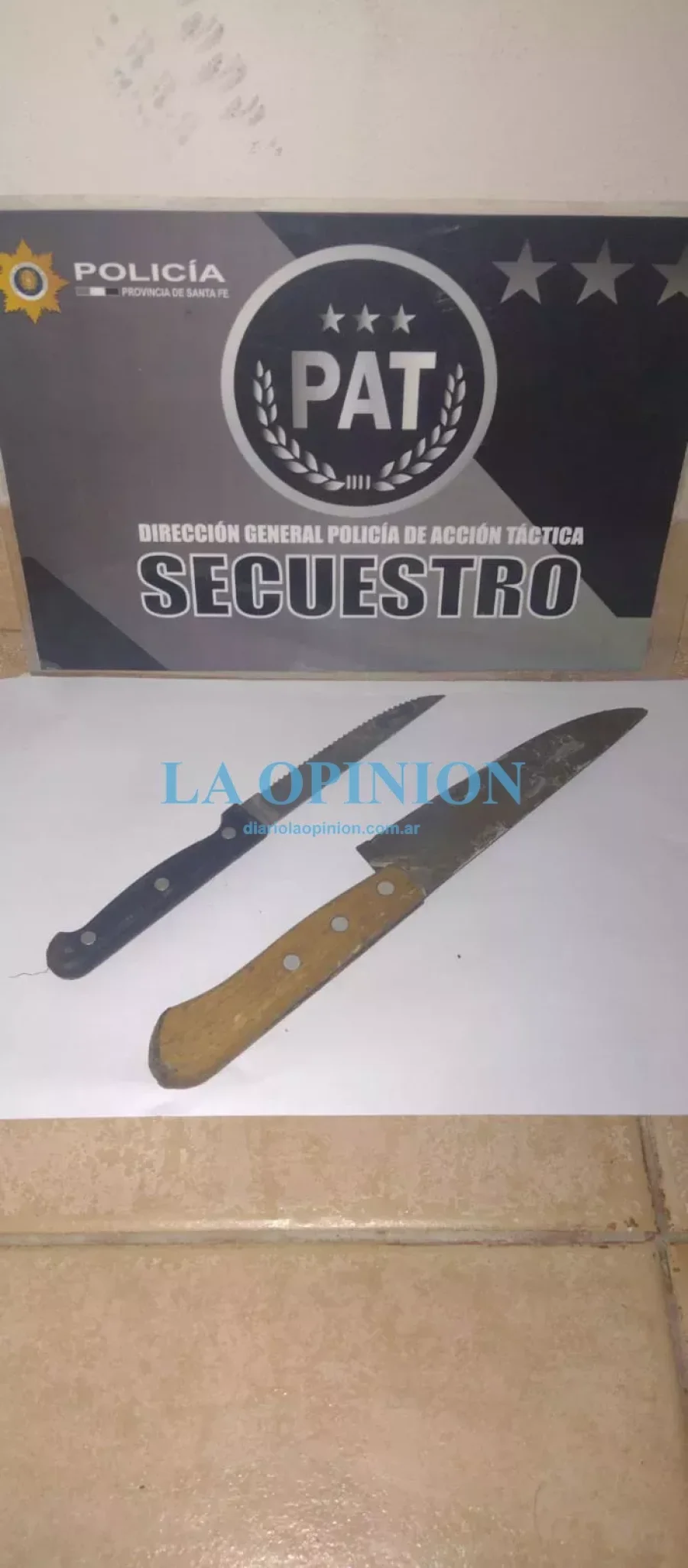 LO SECUESTRADO. Tras la detenci&oacute;n de dos rafaelinos.