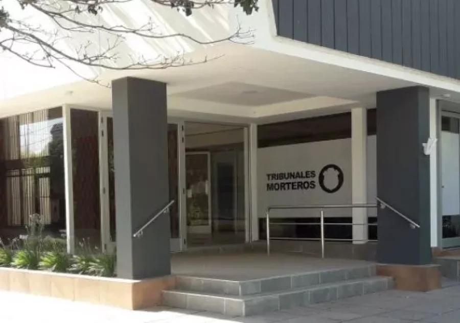 IMAGEN INTERNET. TRIBUNALES DE MORTEROS.  Aqu&iacute; se act&uacute;a en una causa de homicidio.