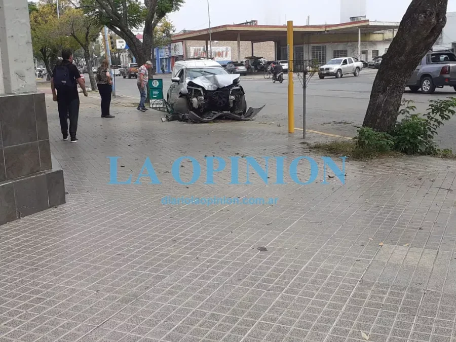 ESCENARIO.  Lo observado tras una espectacular colisi&oacute;n