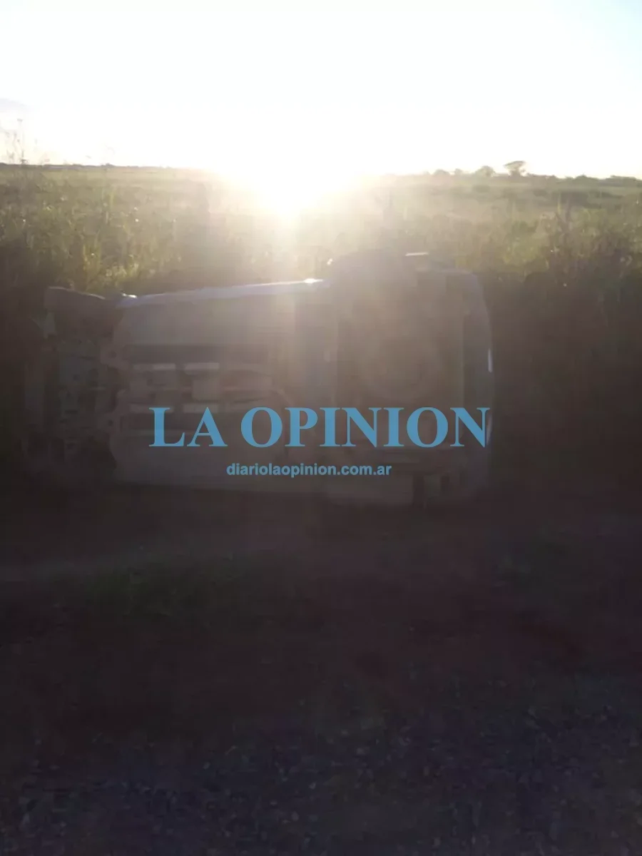ESCENARIO.  As&iacute; se observ&oacute; al rodado accidentado.