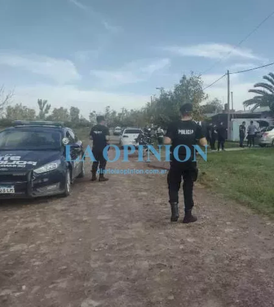 ACCION POLICIAL.  Esta tarde, en la ciudad de Frontera.