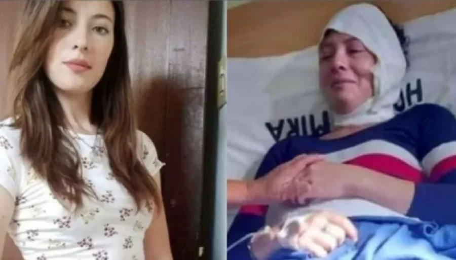 IMAGEN INTERNET. LA VICTIMA. Antes y despu&eacute;s de una  agresi&oacute;n.