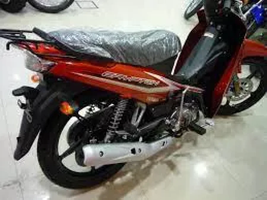 IMAGEN ARCHIVO. RECUPERADA.  Una moto similar fue hallada por quien trillaba.