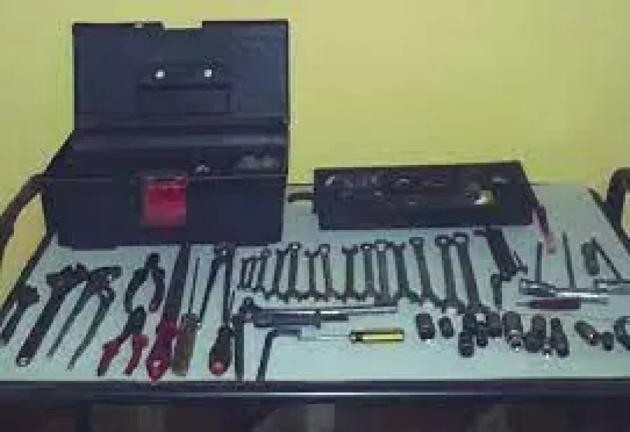 IMAGEN ARCHIVO. CAJA CON HERRAMIENTAS.  La Polic&iacute;a secuestr&oacute; elementos de este tipo.