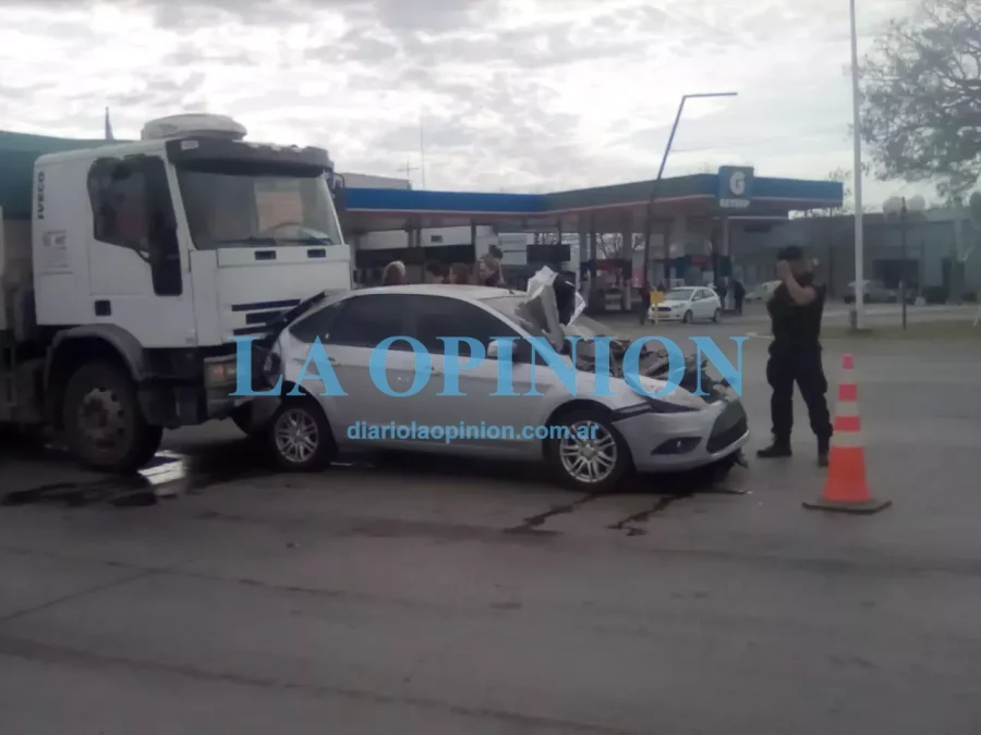 FOTOS DIEGO OLIVA. ESCENARIO. En ruta nacional 34 y bulevar Roca.