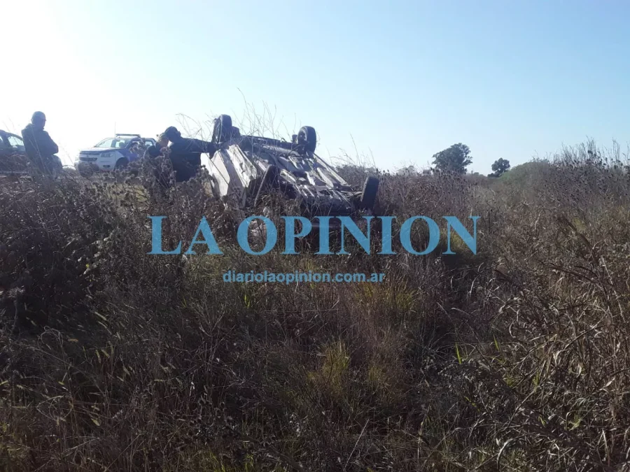 LUGAR DEL ACCIDENTE. En la zona rural de Colonia Tacurales.