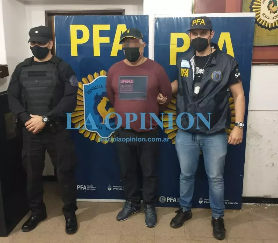 DETENIDOS. Son argentinos, y tienen 45 y 43 años de edad, respectivamente.