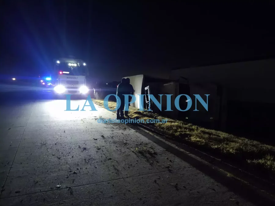 LUGAR DEL ACCIDENTE.  Anoche, en la ruta 19, jurisdicci&oacute;n de Frontera.