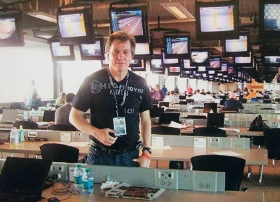INDY 500. En la Sala de Prensa de Indian&aacute;polis.