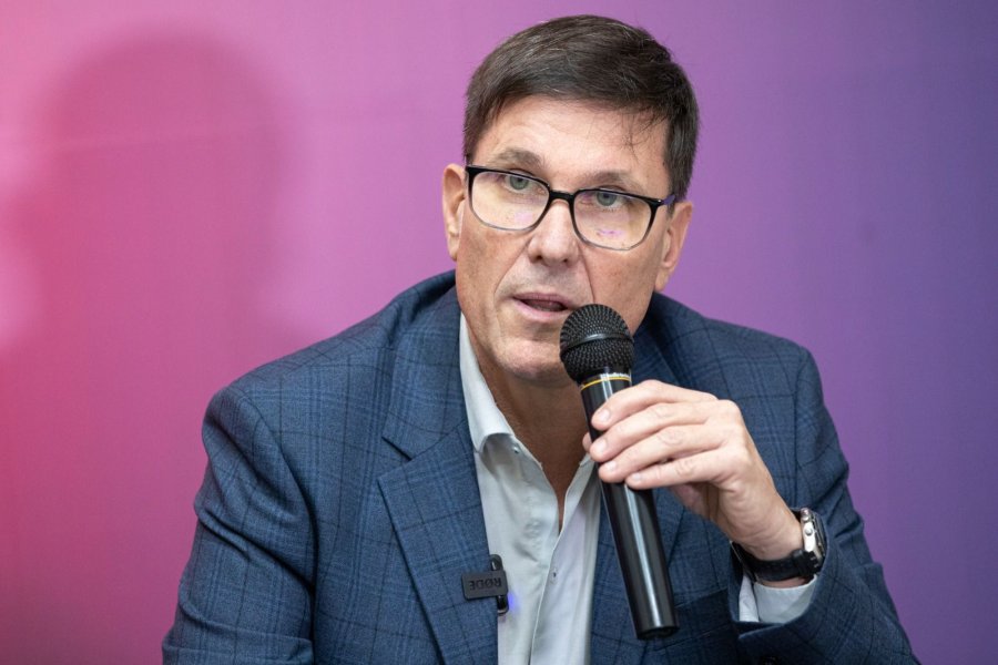 Jos&eacute; Goity, ministro de Educaci&oacute;n de Santa Fe.