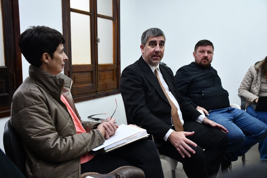 Vottero se reuni&oacute; con el Consejo y el Intendente.