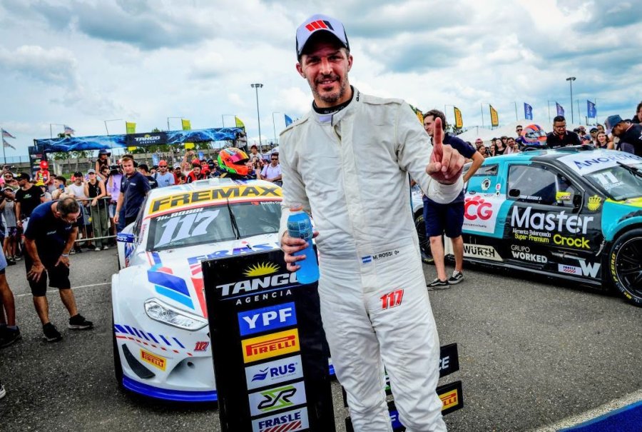MAT&Iacute;AS ROSSI. El l&iacute;der del campeonato del TR V6.