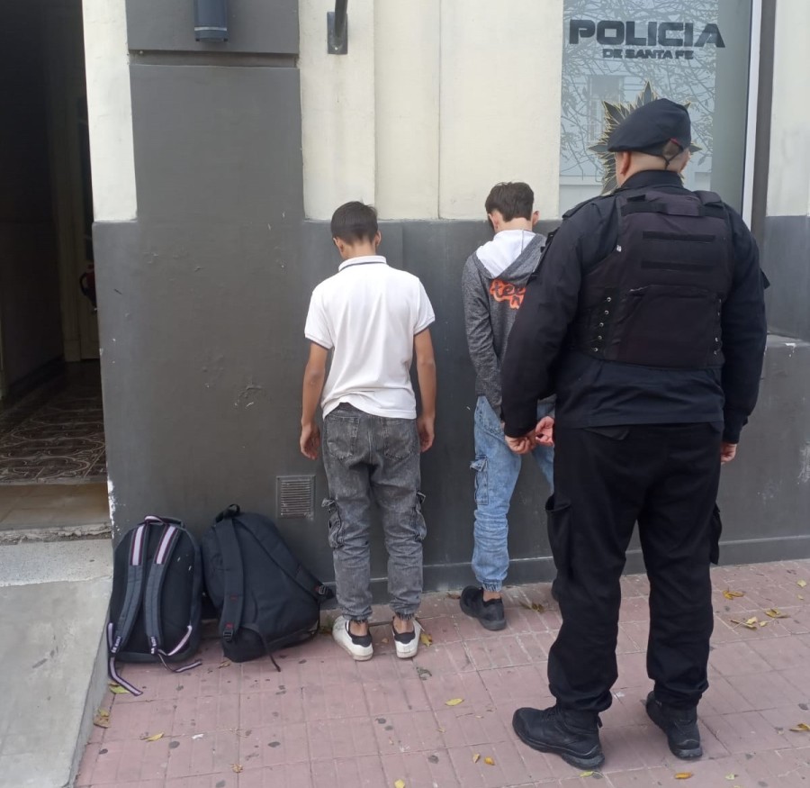 Los menores en sede de la Comisar&iacute;a 2a.
