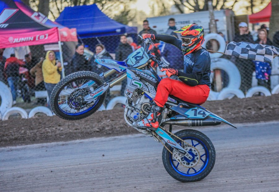Mat&iacute;as Lorenzato se impuso en la final de la categor&iacute;a 450 Internacional.