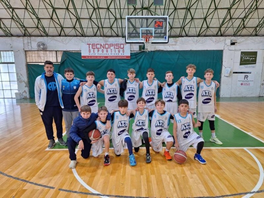 CLASIFICADO. El equipo U13 de Atlético.