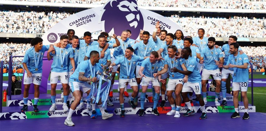 EL CITY GAN&Oacute; Y SE CONSAGR&Oacute; CAMPE&Oacute;N POR CUARTA VEZ CONSECUTIVA DE LA PREMIER LEAGUE