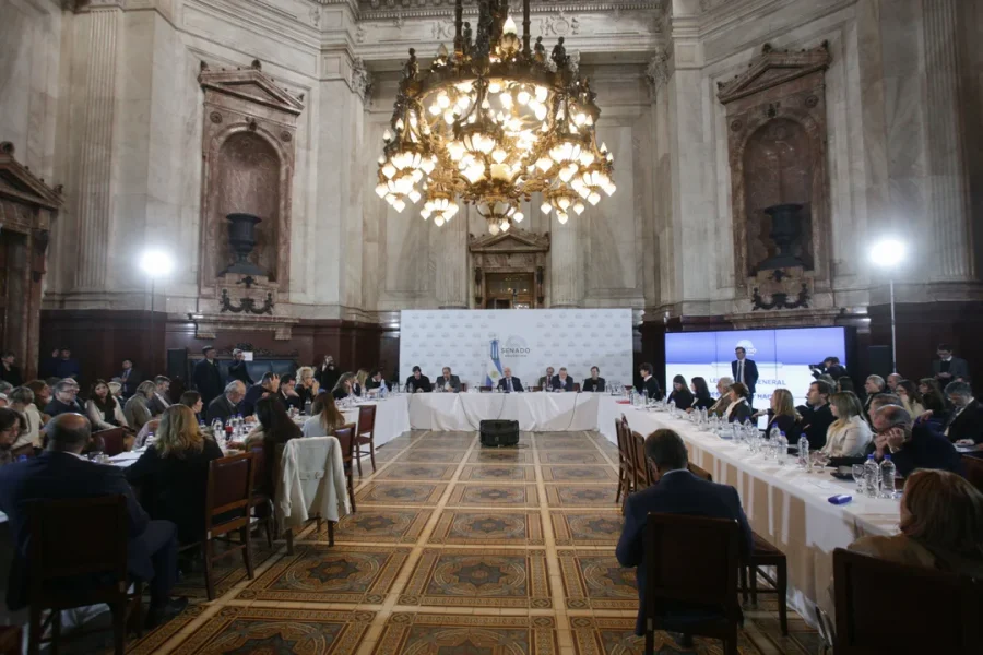 Las negociaciones est&aacute;n avanzadas para abrir paso a que sesione el Senado por la ley de bases y el paquete fiscal.