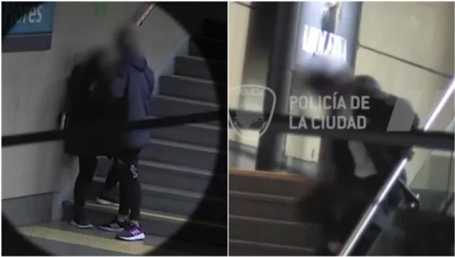 Escenario de la cobarde agresi&oacute;n.