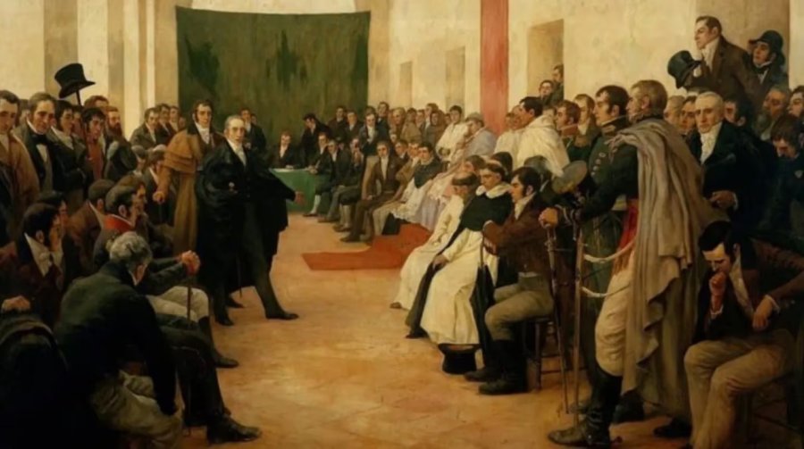 REVOLUCIÓN. La semana de mayo de 1810 fue un foro abierto en el que se discutió qué hacer y cómo hacerlo.